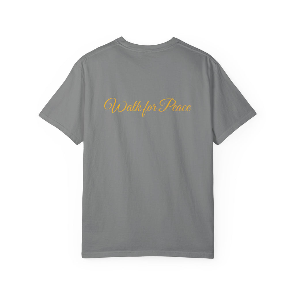Walk for Peace T-Shirt — Monk Art Graphic Tee
