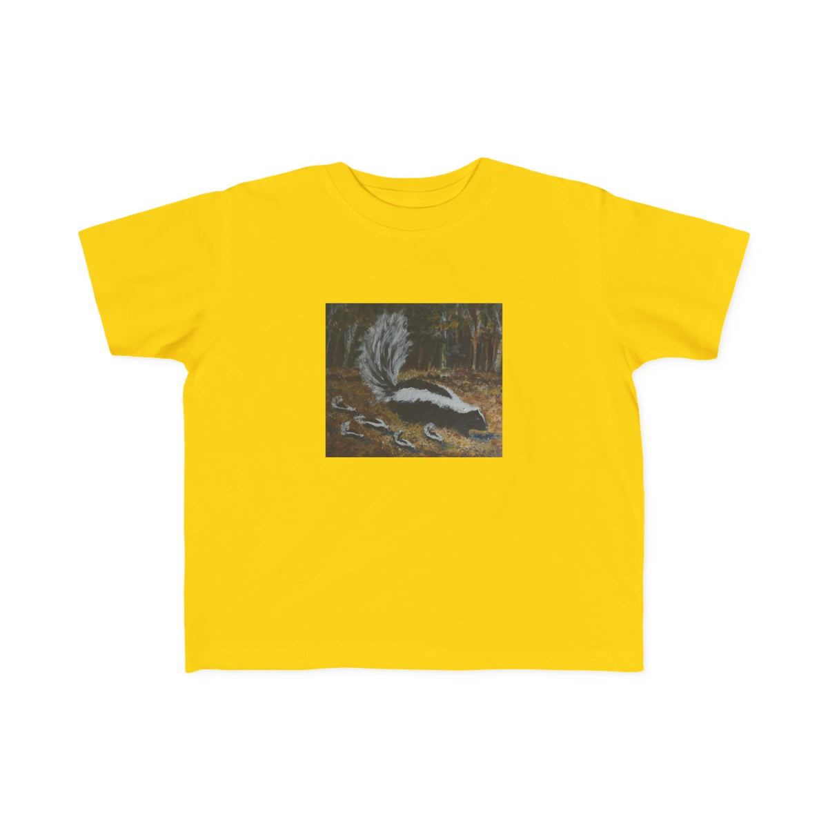 Skunk Family Toddler Tee — Cute Woodland Animal T-Shirt for Kids