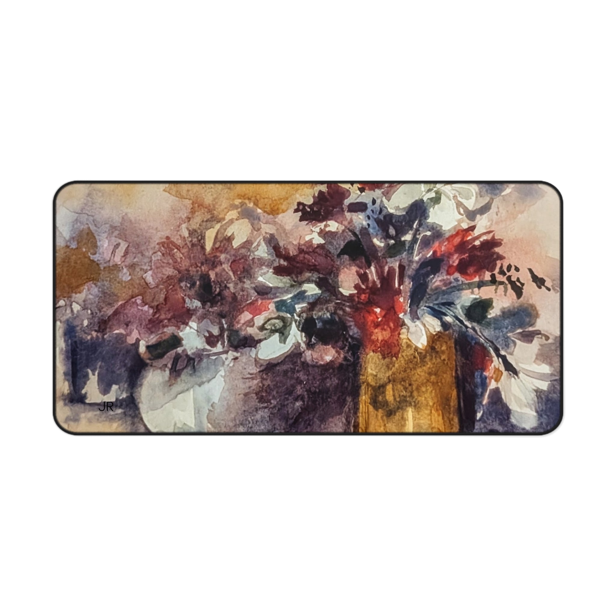 Floral mouse pad