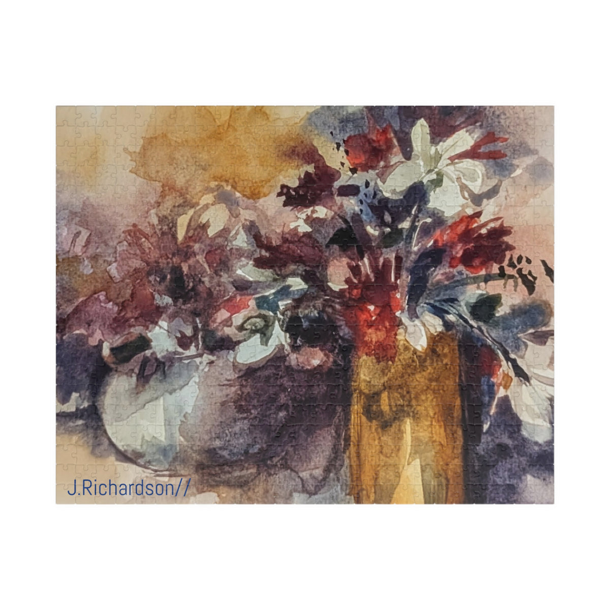 Floral Still Life Jigsaw Puzzle — 520/1014-Piece Floral Puzzle