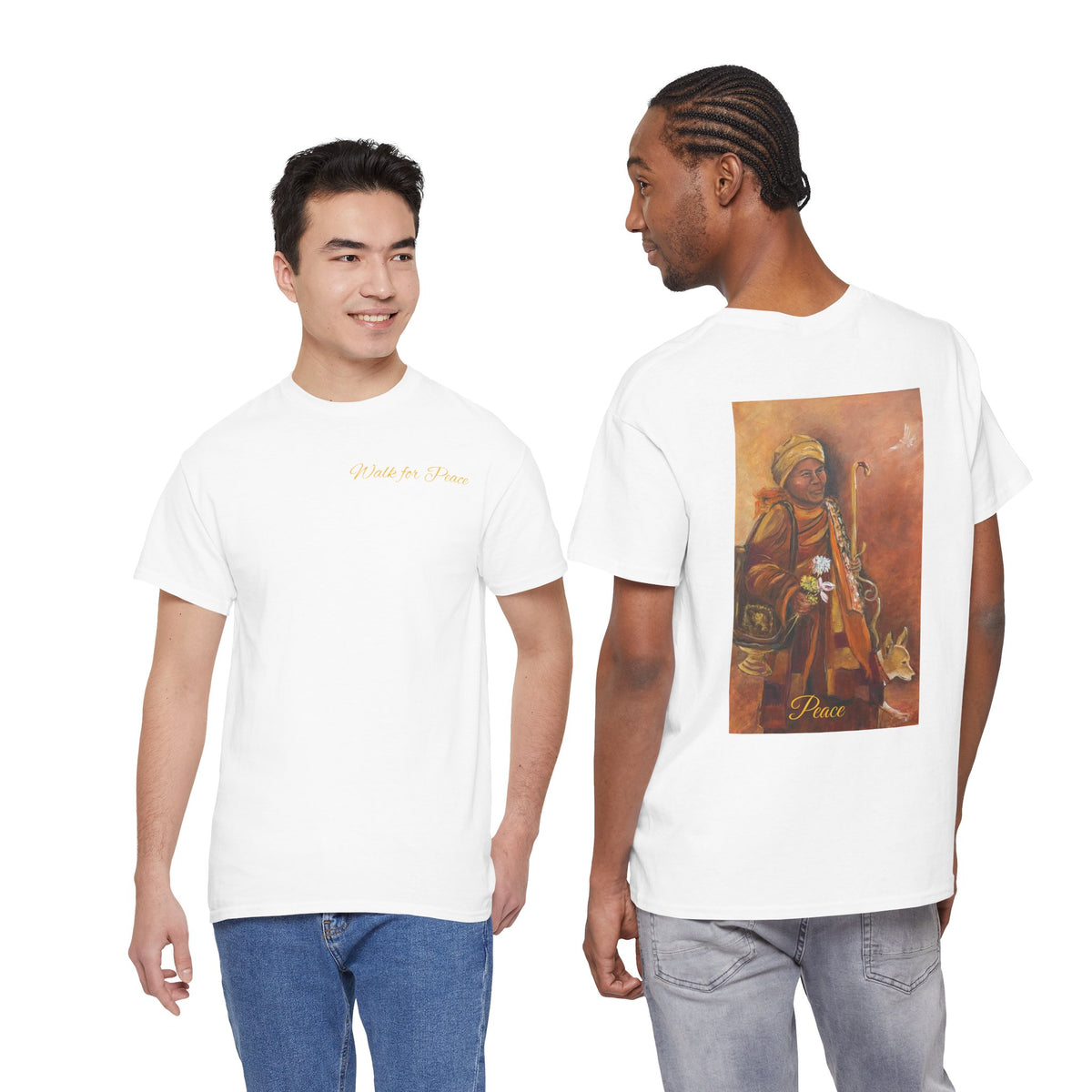 Walk for Peace Unisex Heavy Cotton Tee