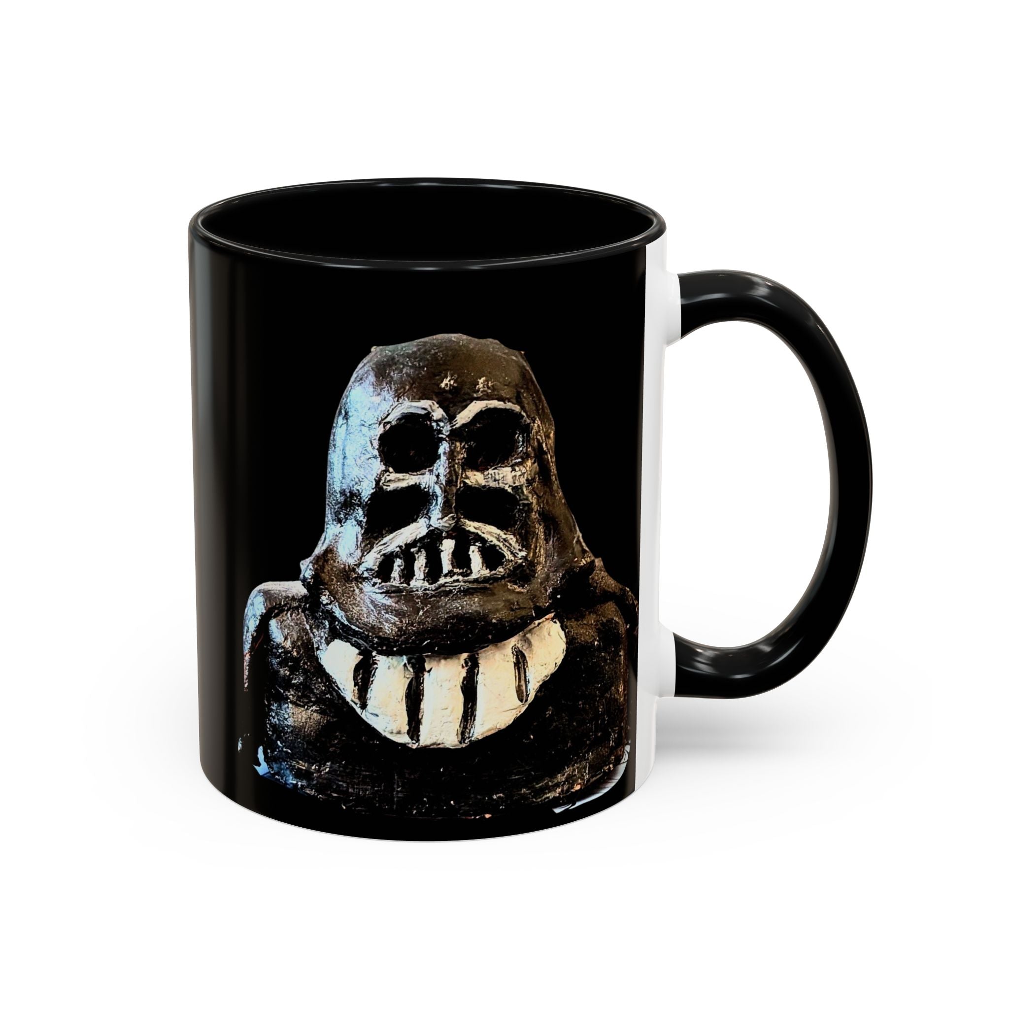 Stargazer Accent Coffee Mug – Black Accent Ceramic Mug (11/15oz)