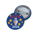 Copy of July 4th 2026 Pin Button — Badge