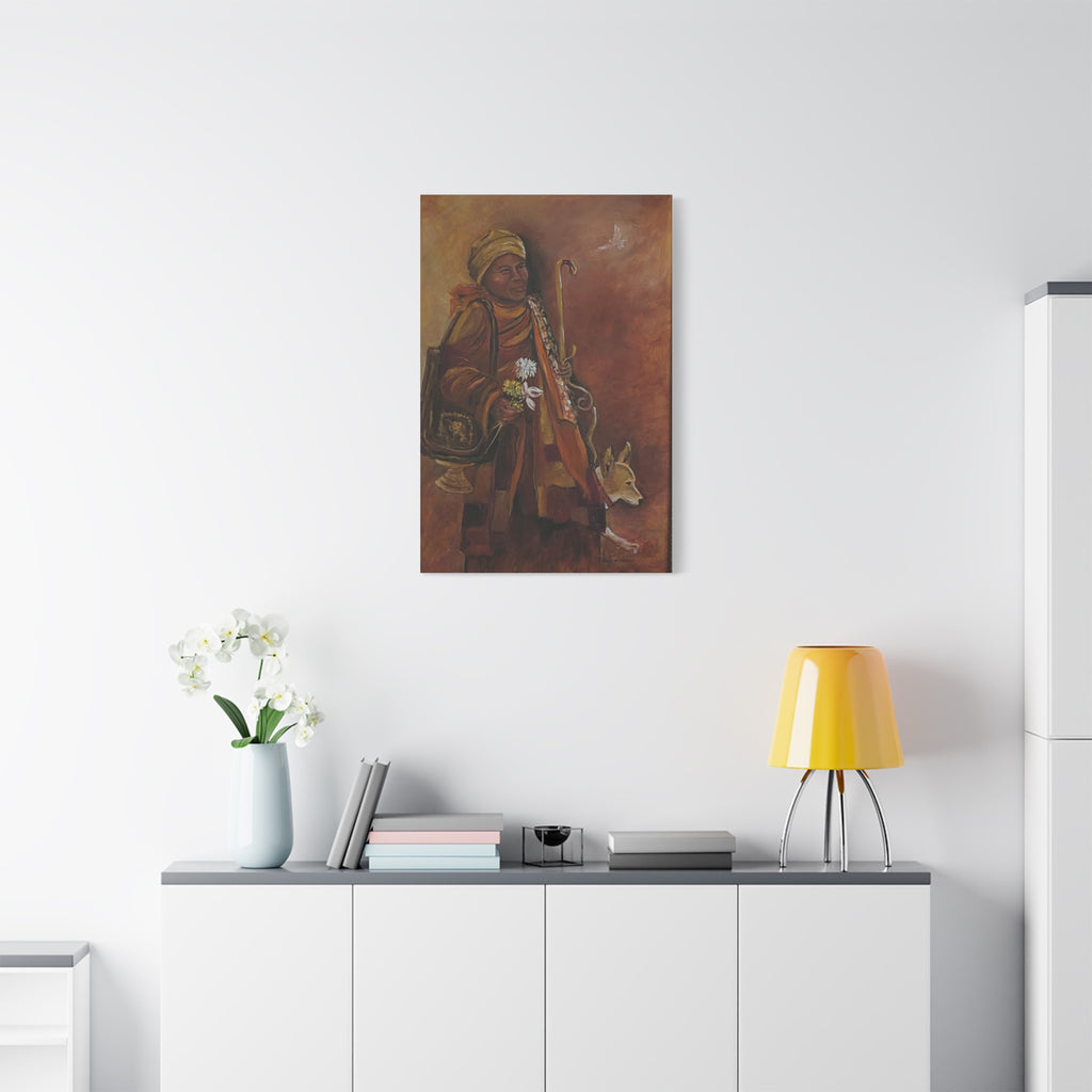"The Dove" JR original, printed on stretched canvas, 1.25"