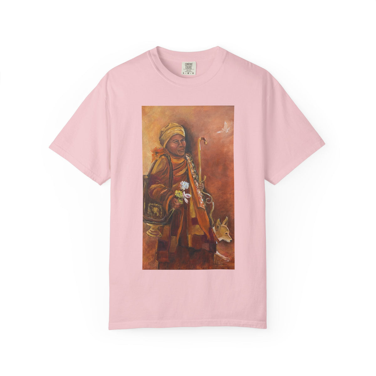 Walk for Peace T-Shirt — Monk Art Graphic Tee