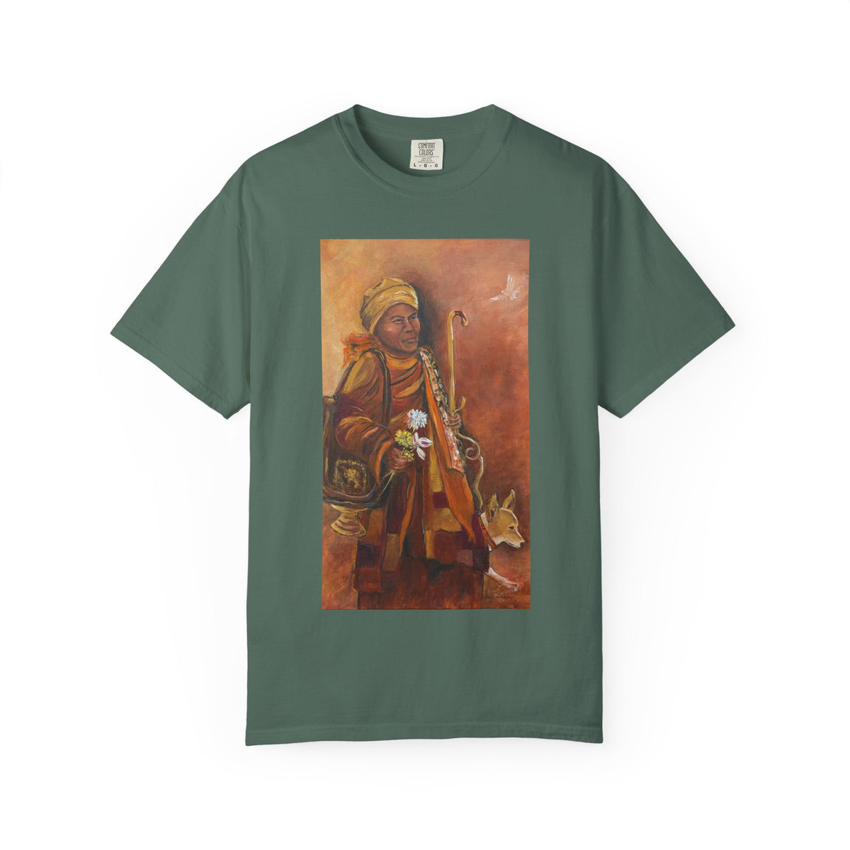 Walk for Peace T-Shirt — Monk Art Graphic Tee