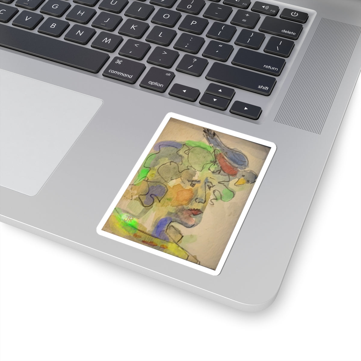 Bird Brain Kiss-Cut Stickers