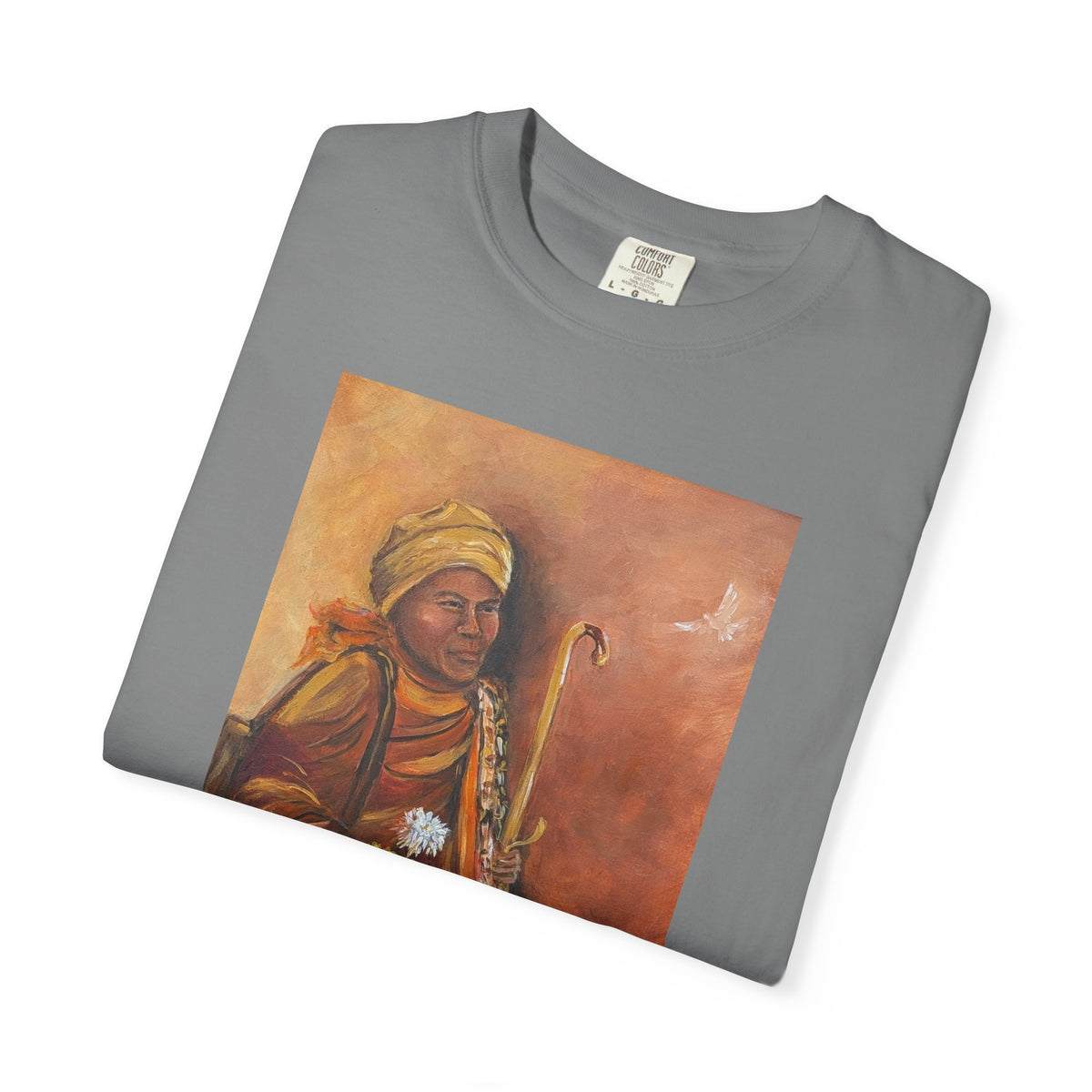 Walk for Peace T-Shirt — Monk Art Graphic Tee