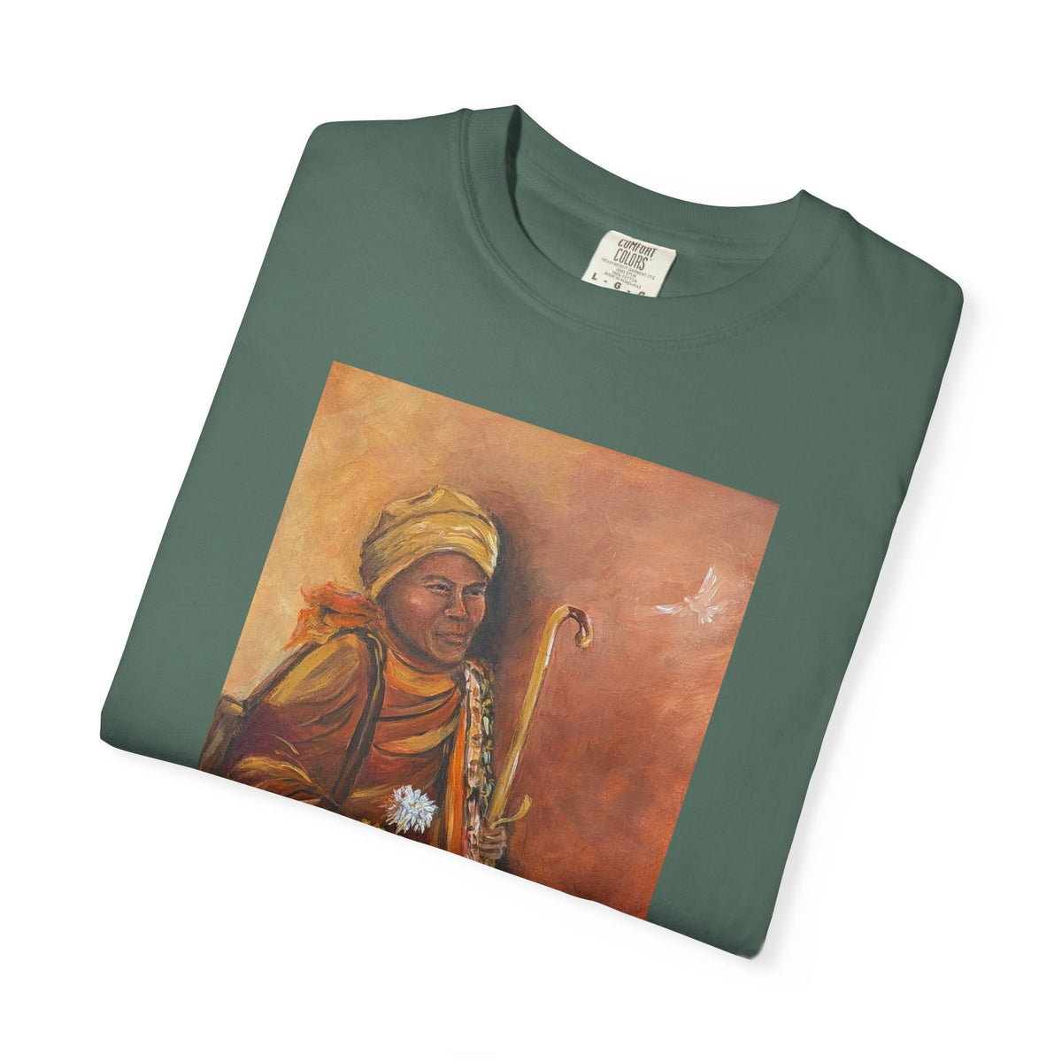 Walk for Peace T-Shirt — Monk Art Graphic Tee