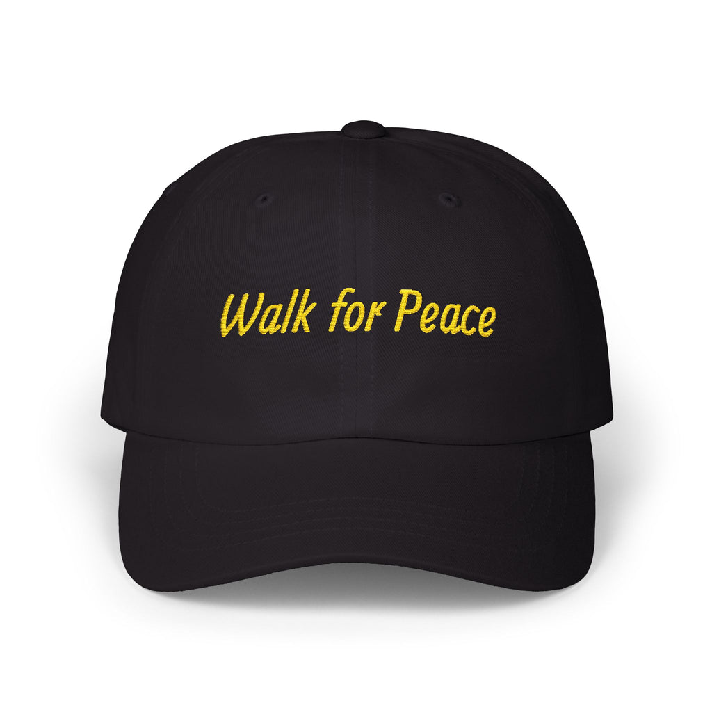 Peace Embroidered cap