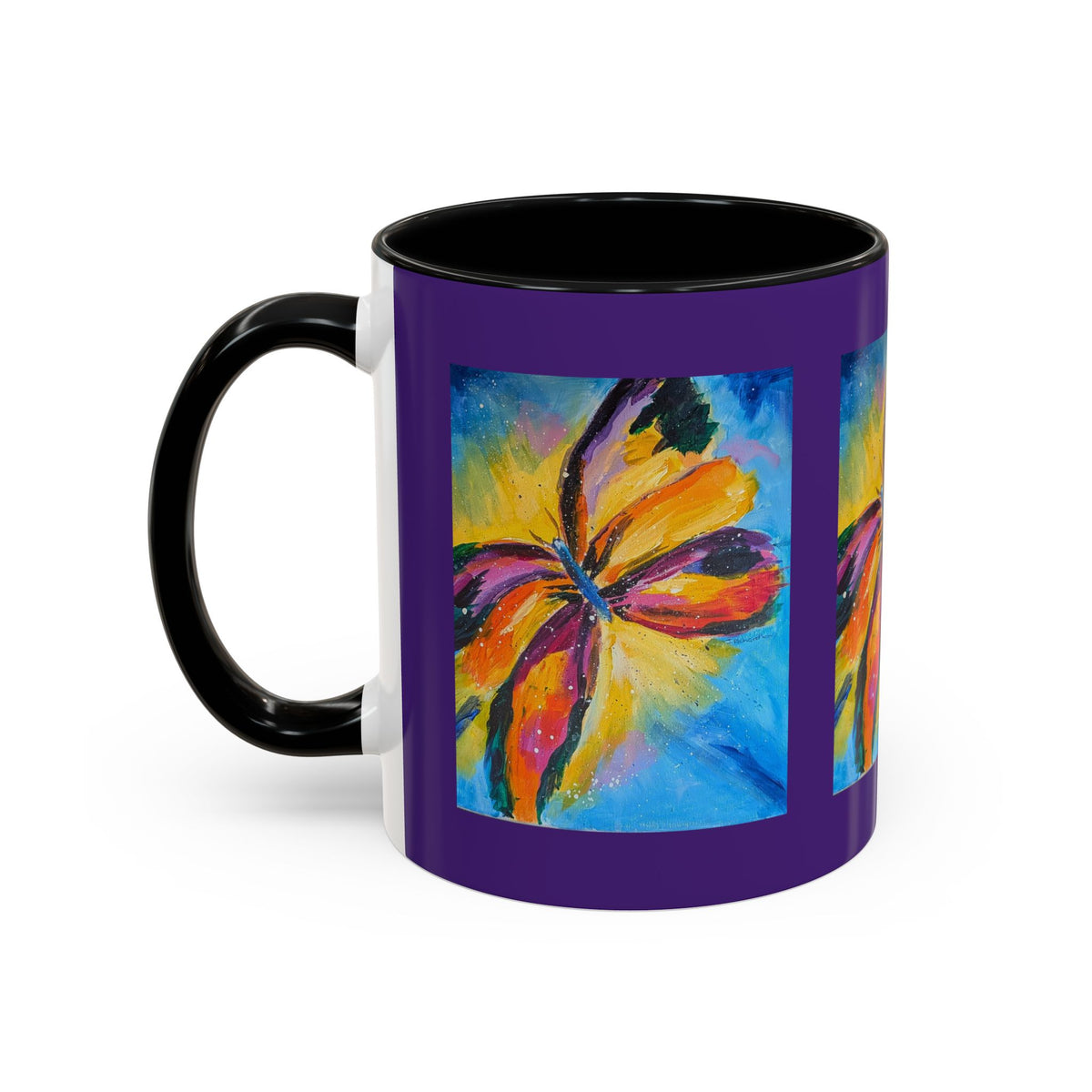 Butterfly Accent Coffee Mug Gift