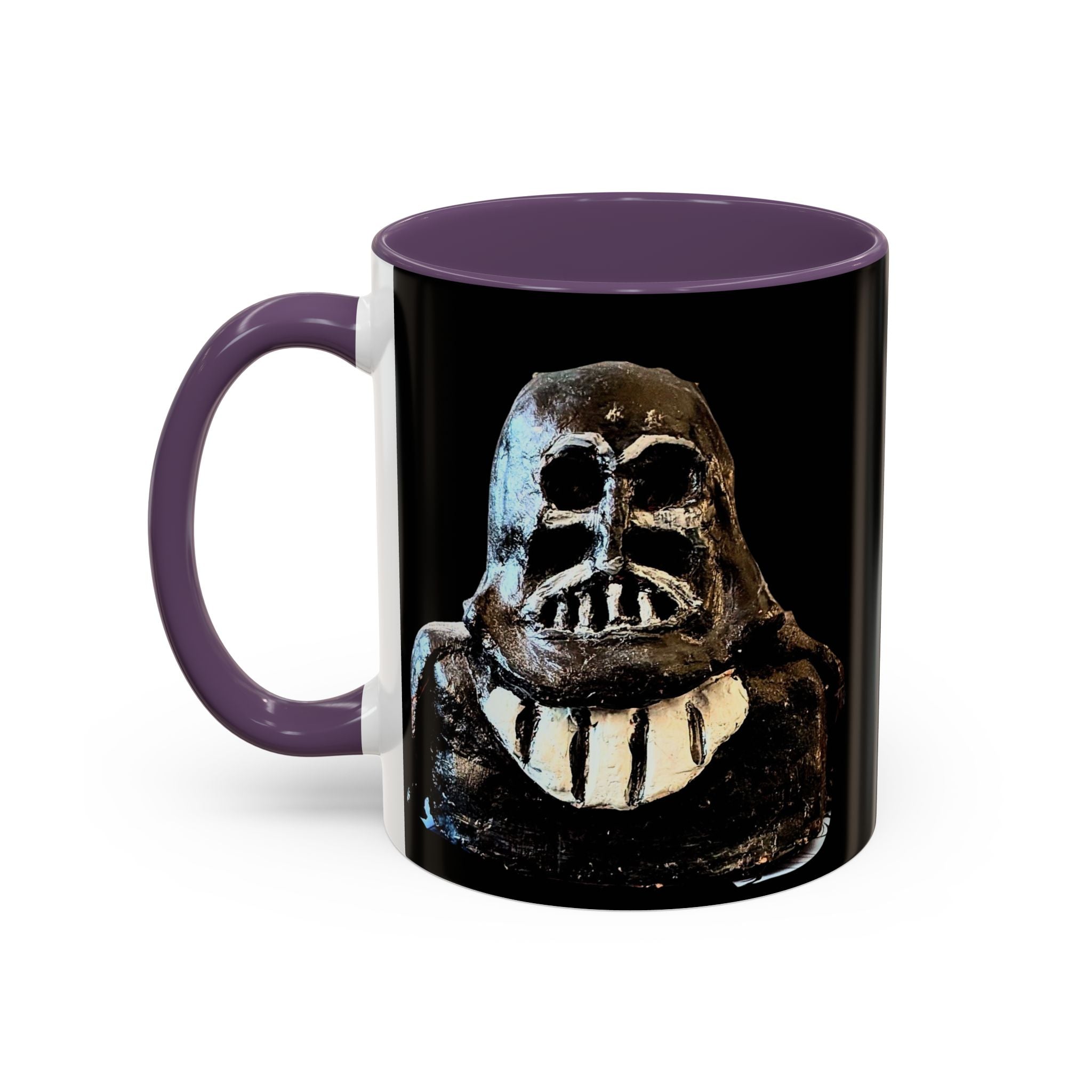 Stargazer Accent Coffee Mug – Black Accent Ceramic Mug (11/15oz)