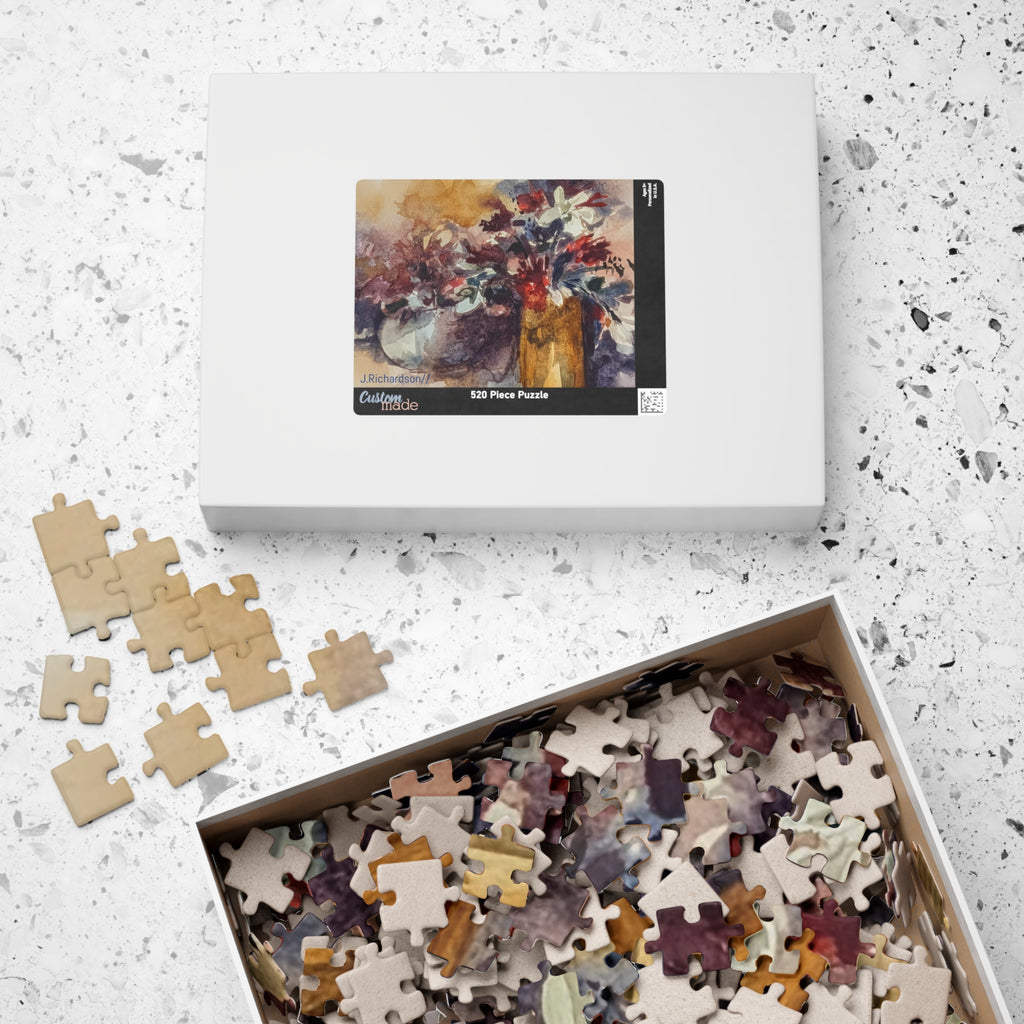 Floral Still Life Jigsaw Puzzle — 520/1014-Piece Floral Puzzle