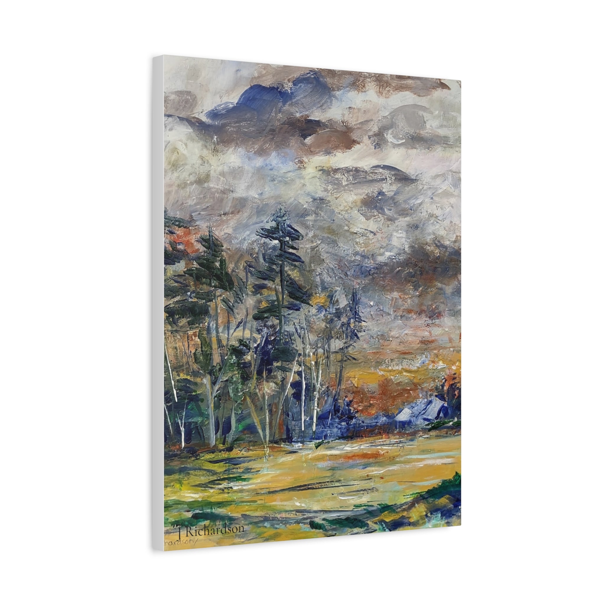 Stormy Landscape Wall Art/canvas