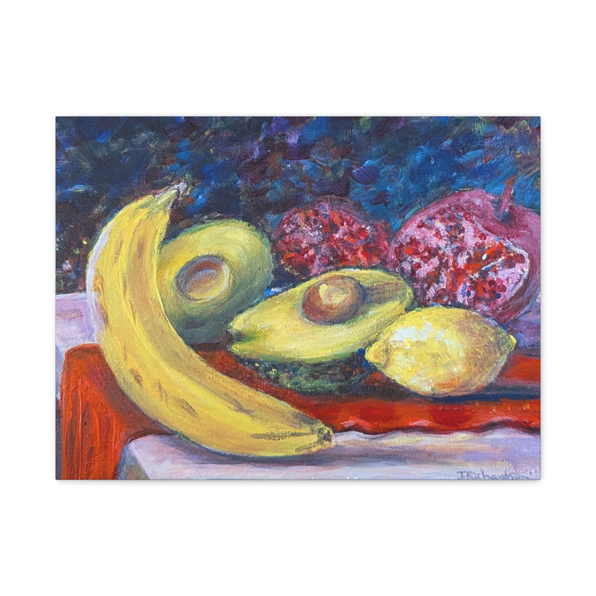 Fruit painting by JR, Canvas, Stretched, 1.25"