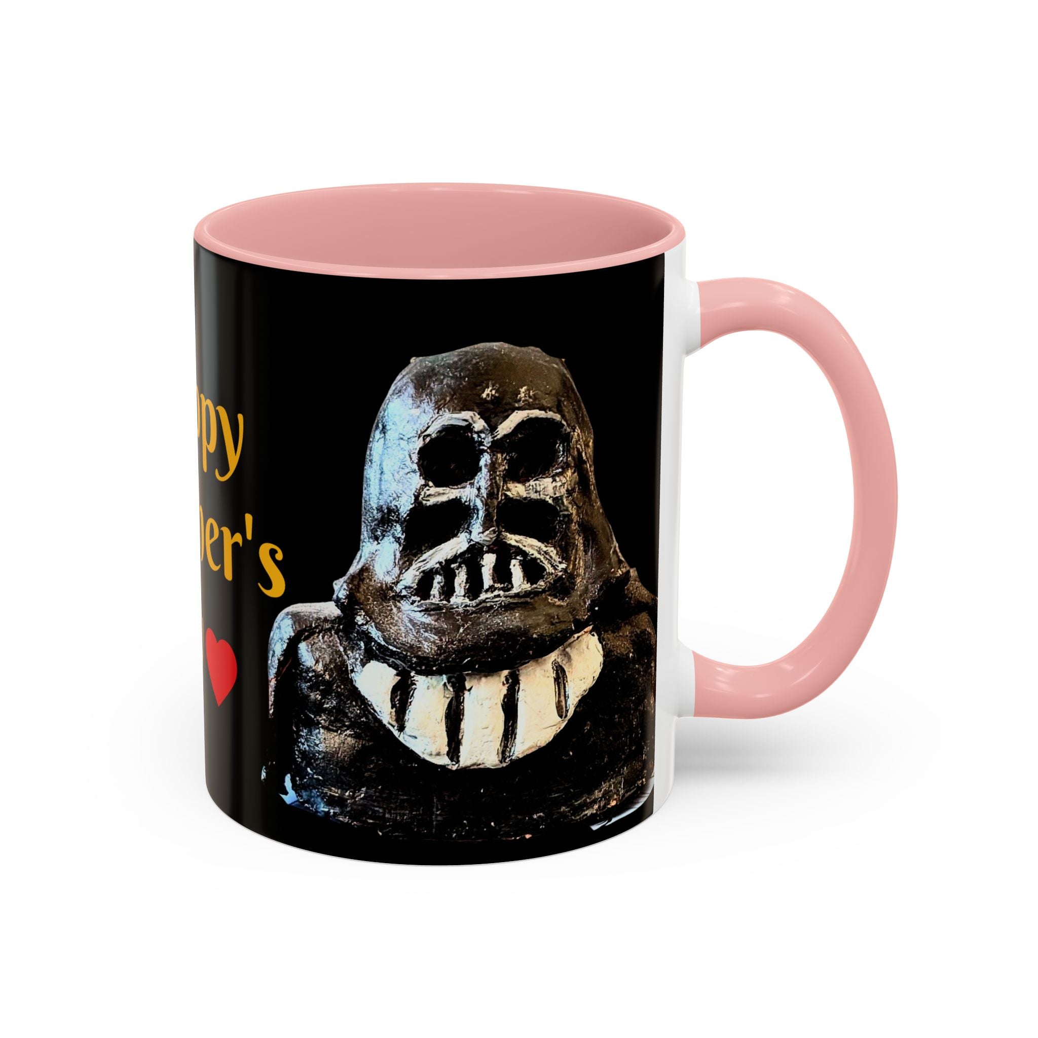 Father’s Day Coffee Mug – "Happy Father's Day" Black Accent Ceramic Mug (11/15oz)