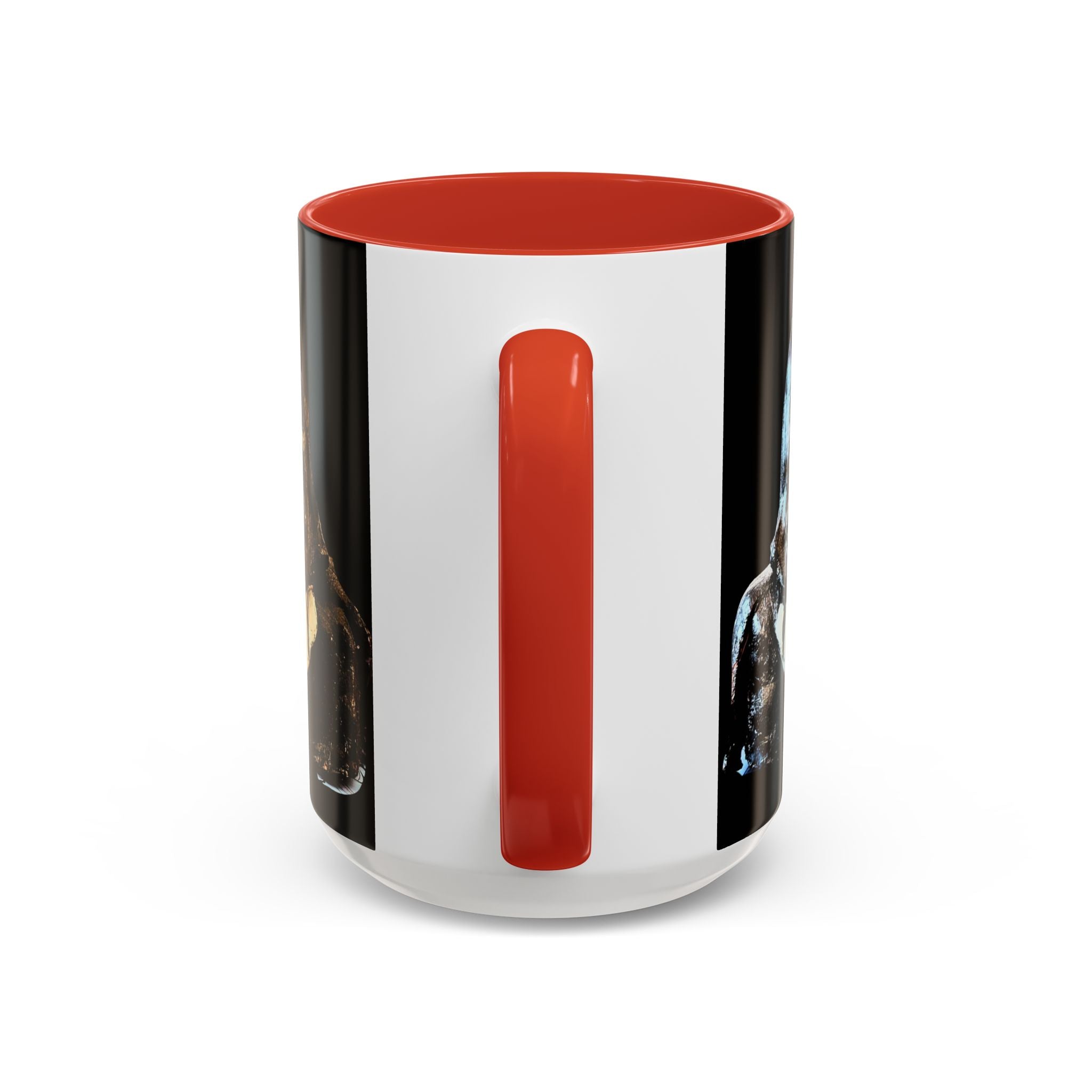 Stargazer Accent Coffee Mug – Black Accent Ceramic Mug (11/15oz)