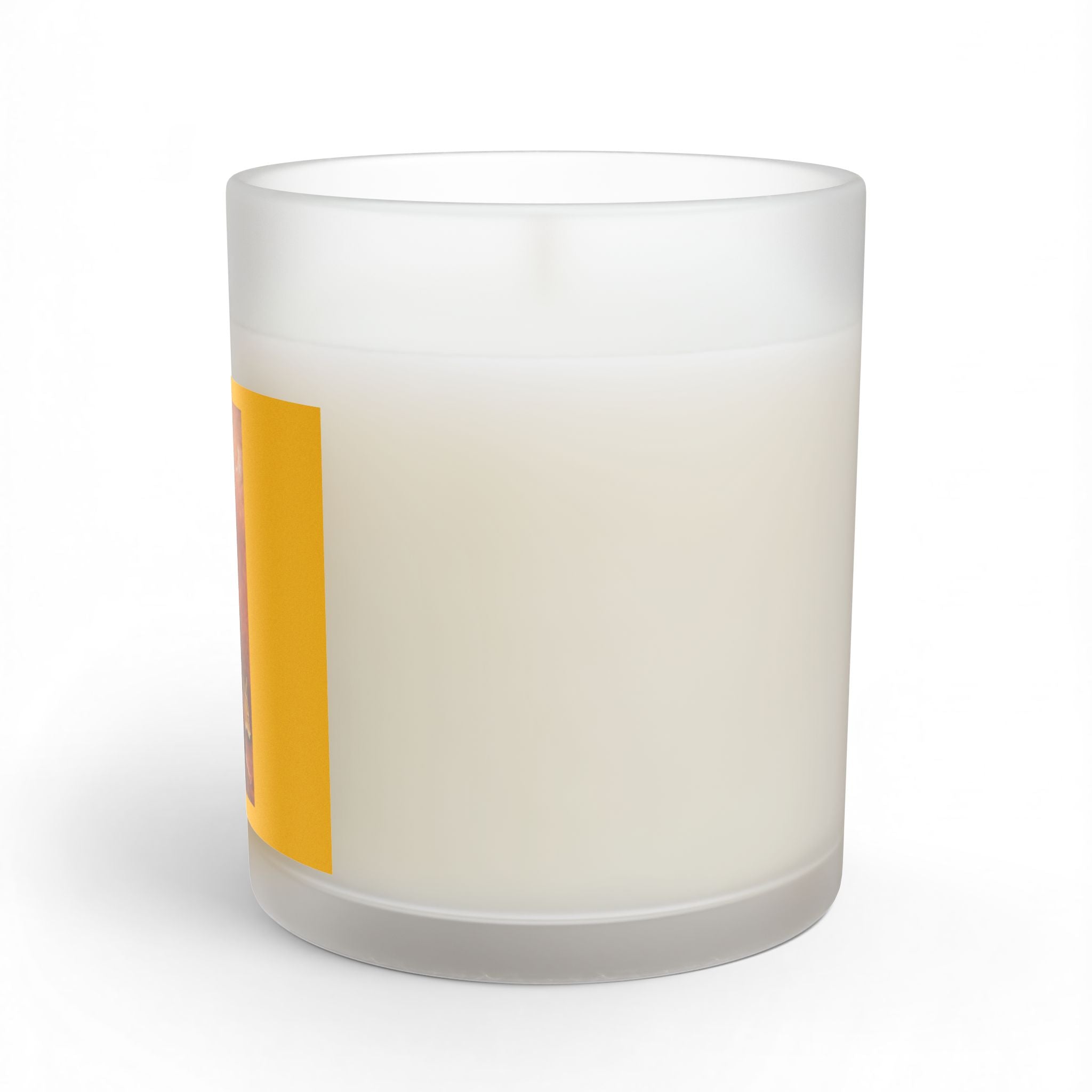 "Walk for Peace" Art Glass Candle — Warm Spiced Scented Decor, 11 oz