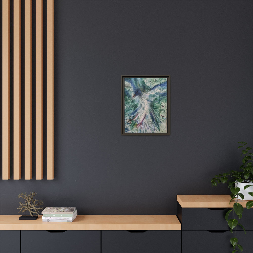 Free Bird, Framed Matte Canvas,   Multi-color frames)