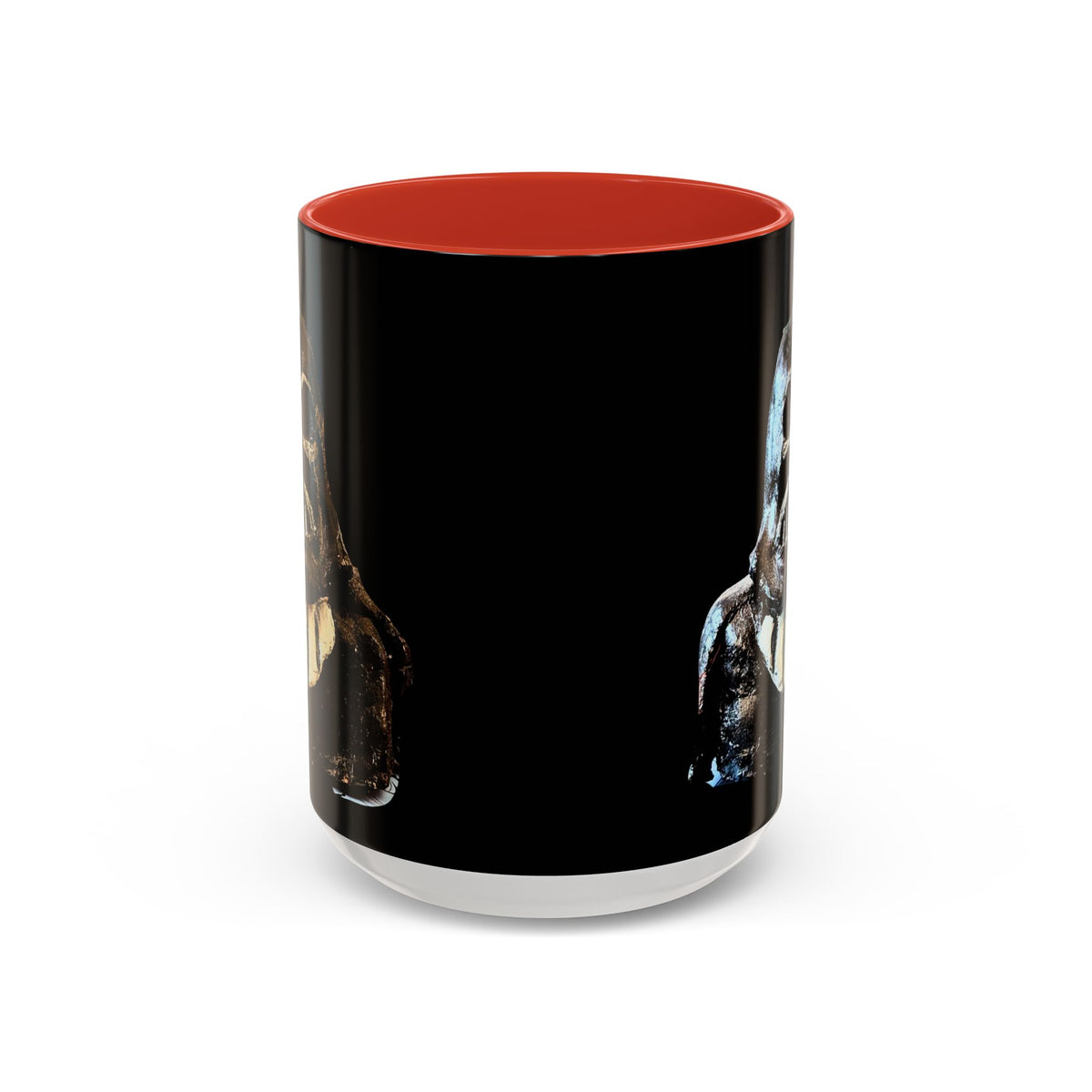 Stargazer Accent Coffee Mug – Black Accent Ceramic Mug (11/15oz)
