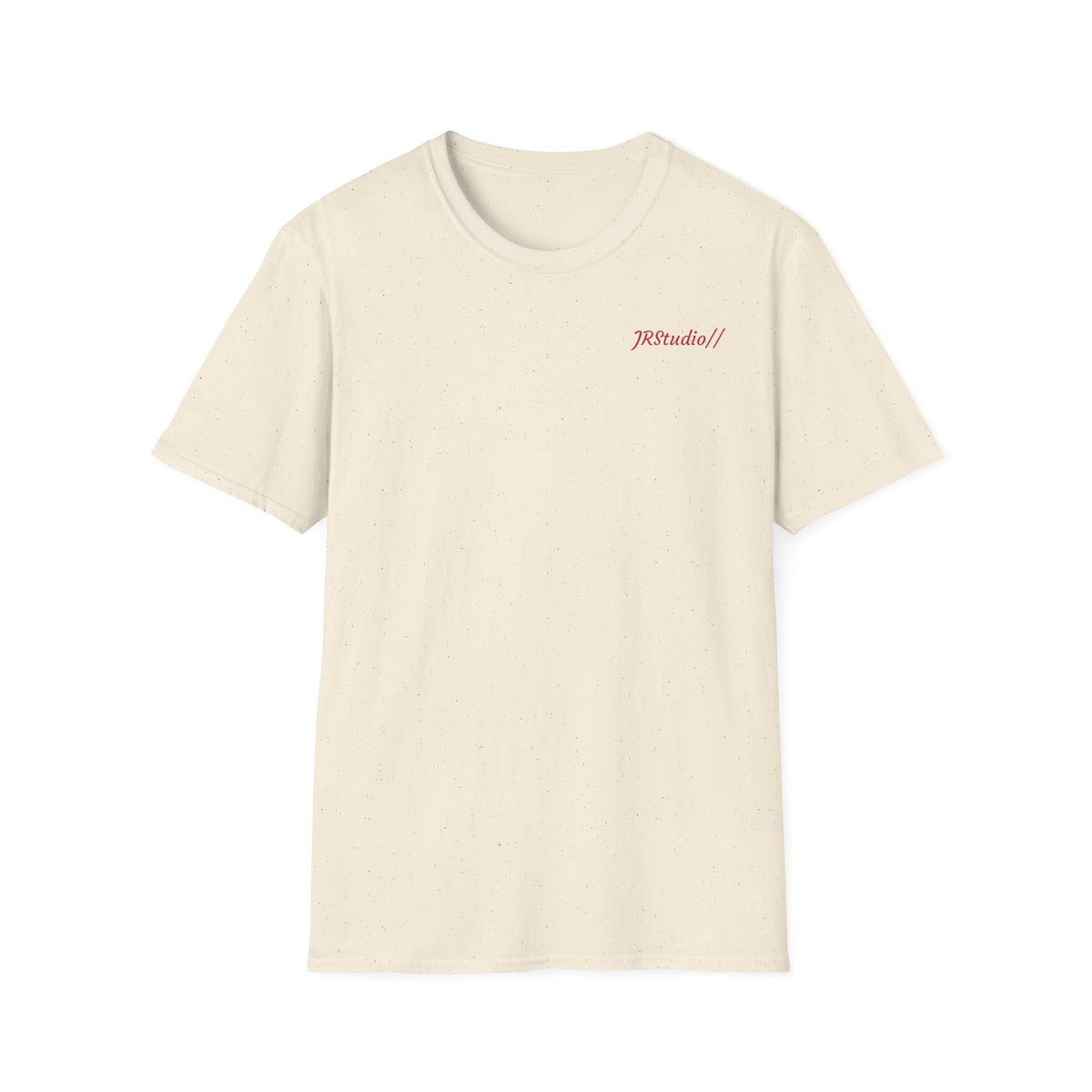 Yellow Pepper painting printed T-Shirt | Minimal Small Chest Logo
