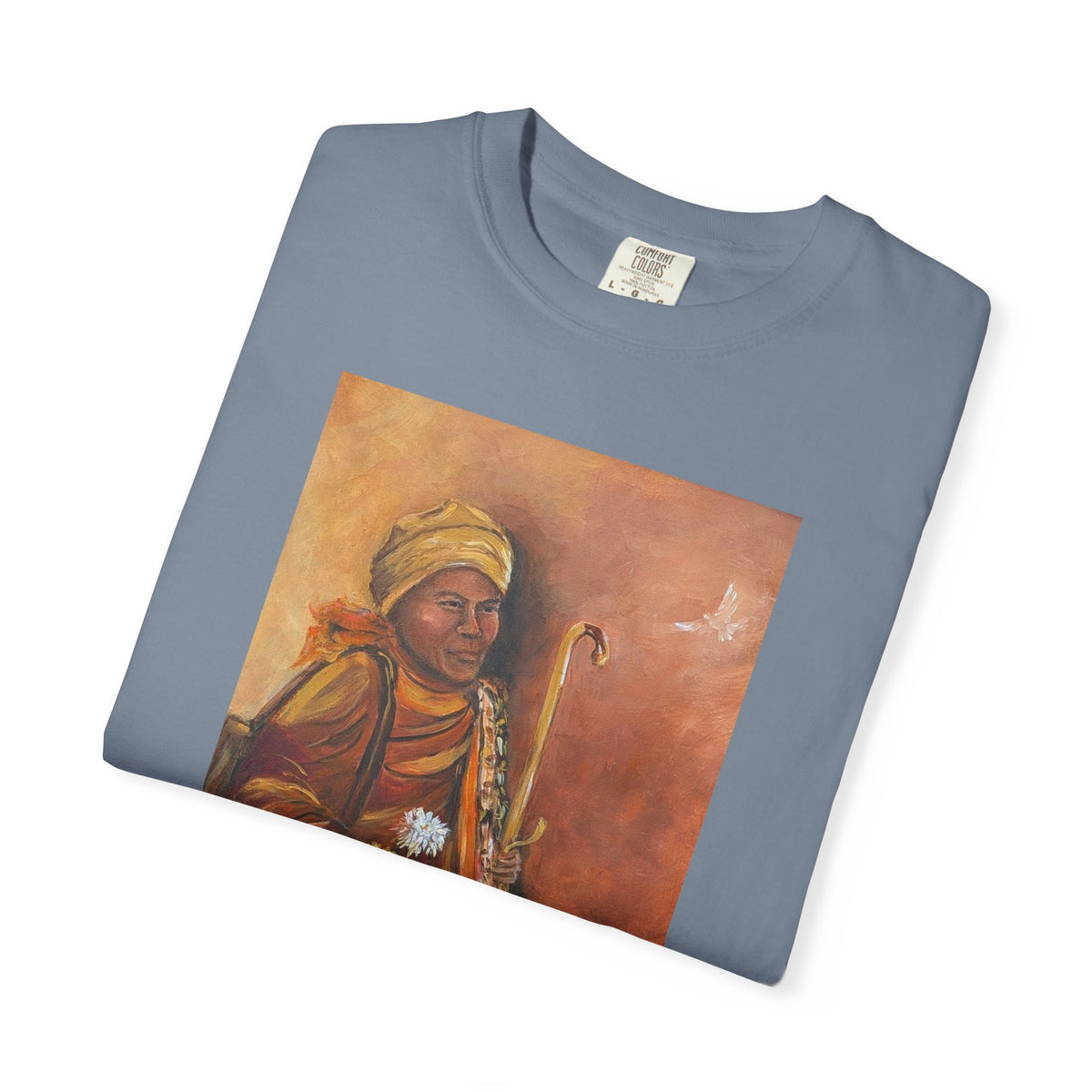 Walk for Peace T-Shirt — Monk Art Graphic Tee