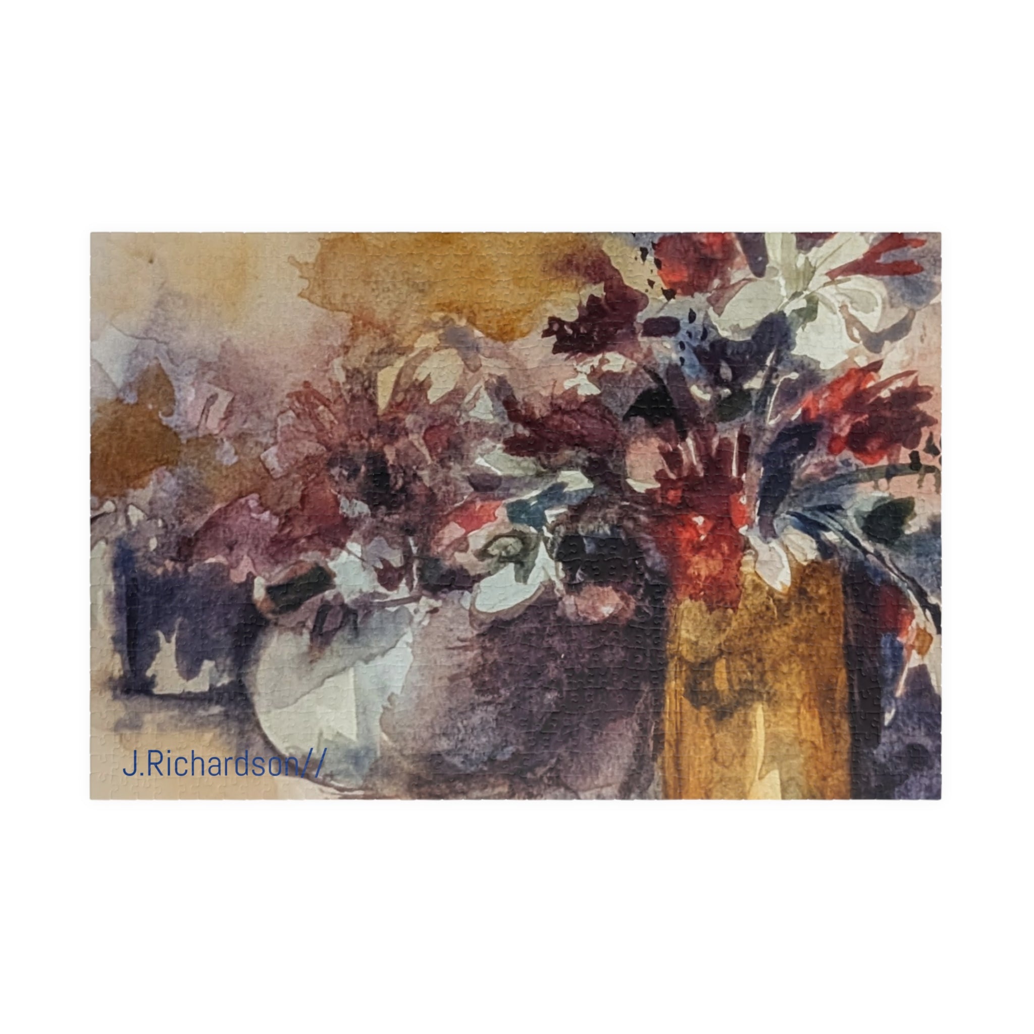 Floral Still Life Jigsaw Puzzle — 520/1014-Piece Floral Puzzle