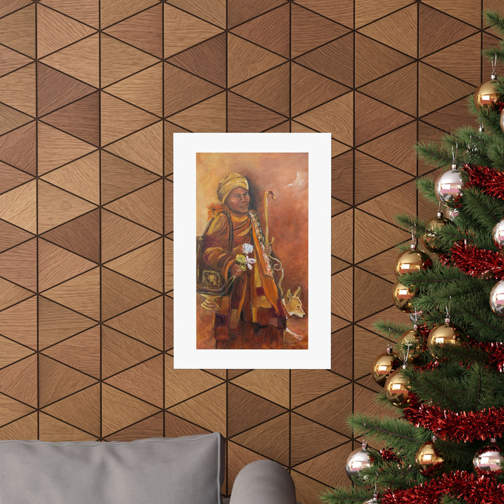 Monks Walk "The Dove", JR original, poster