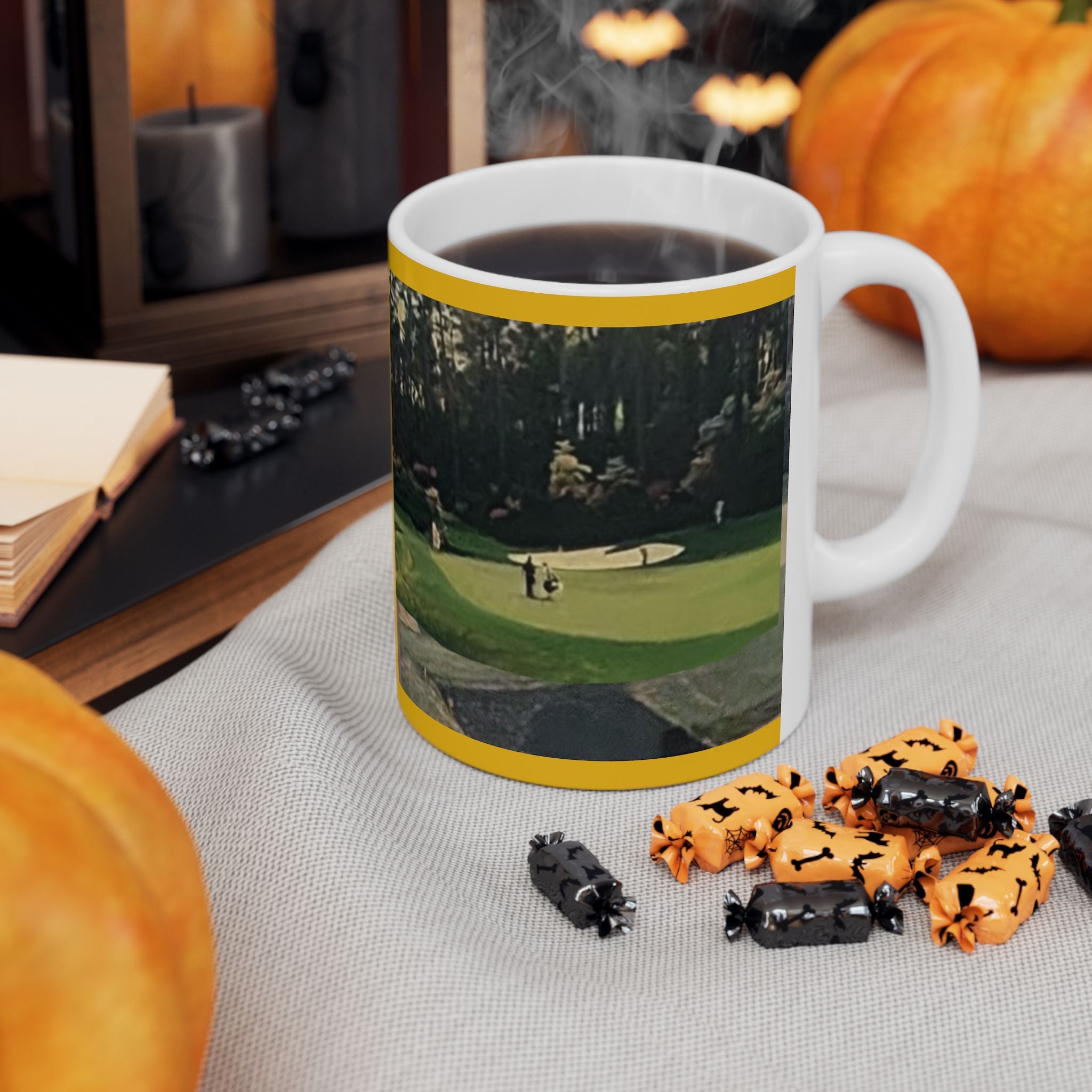 Augusta #12 Photo Golf Course Mug | 11oz 15oz Ceramic
