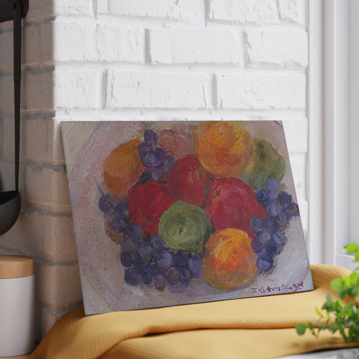 Fruity Glass Cutting Board