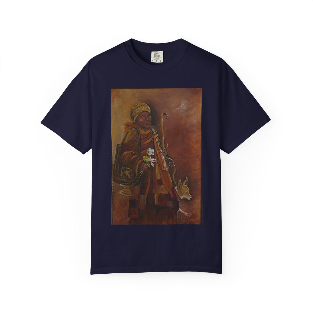 Walk for Peace T-Shirt — Monk Art Graphic Tee