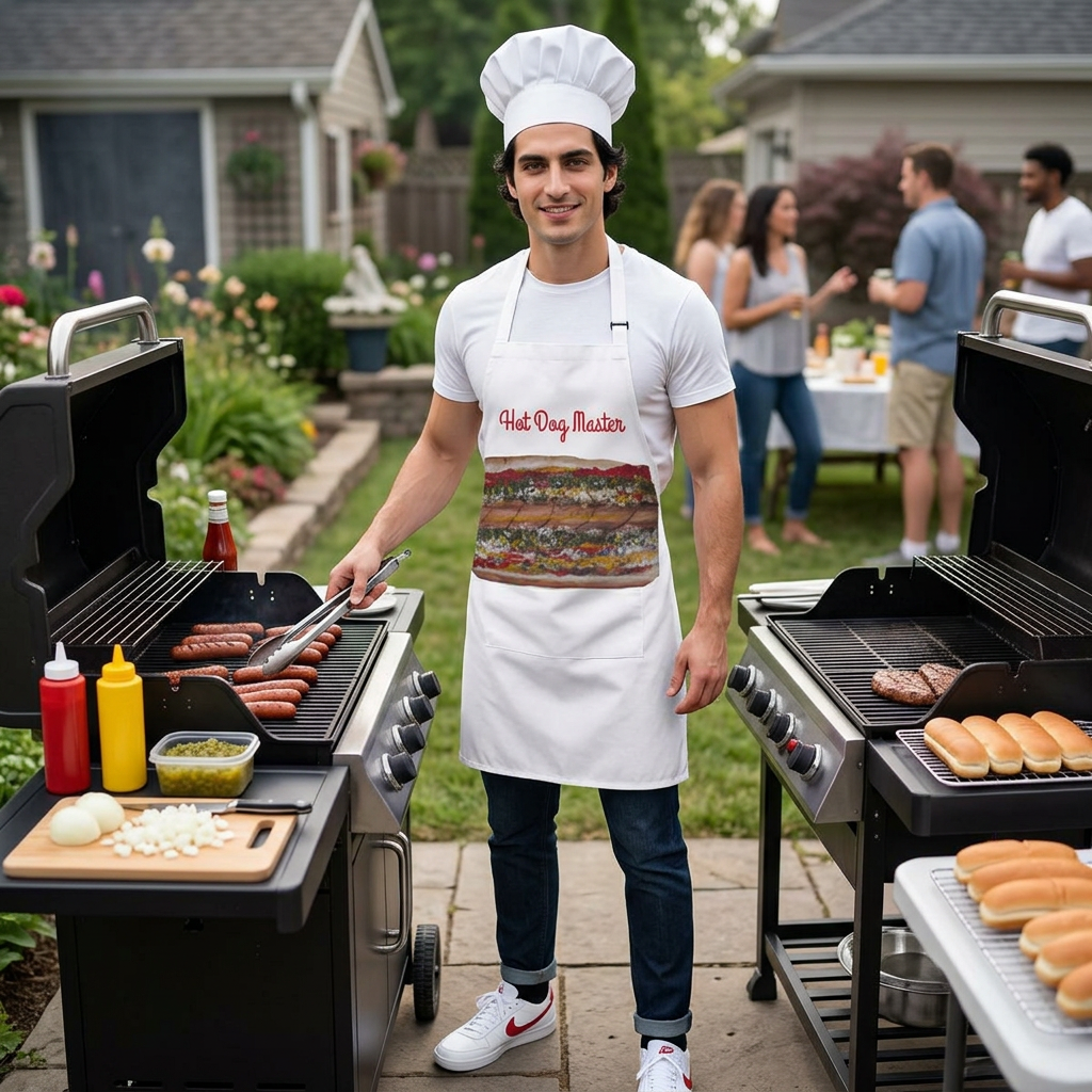 "Hot Diggity Dog" Cooking Apron