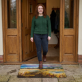 Polyester Countryside Doormat – Field Landscape Welcome Mat