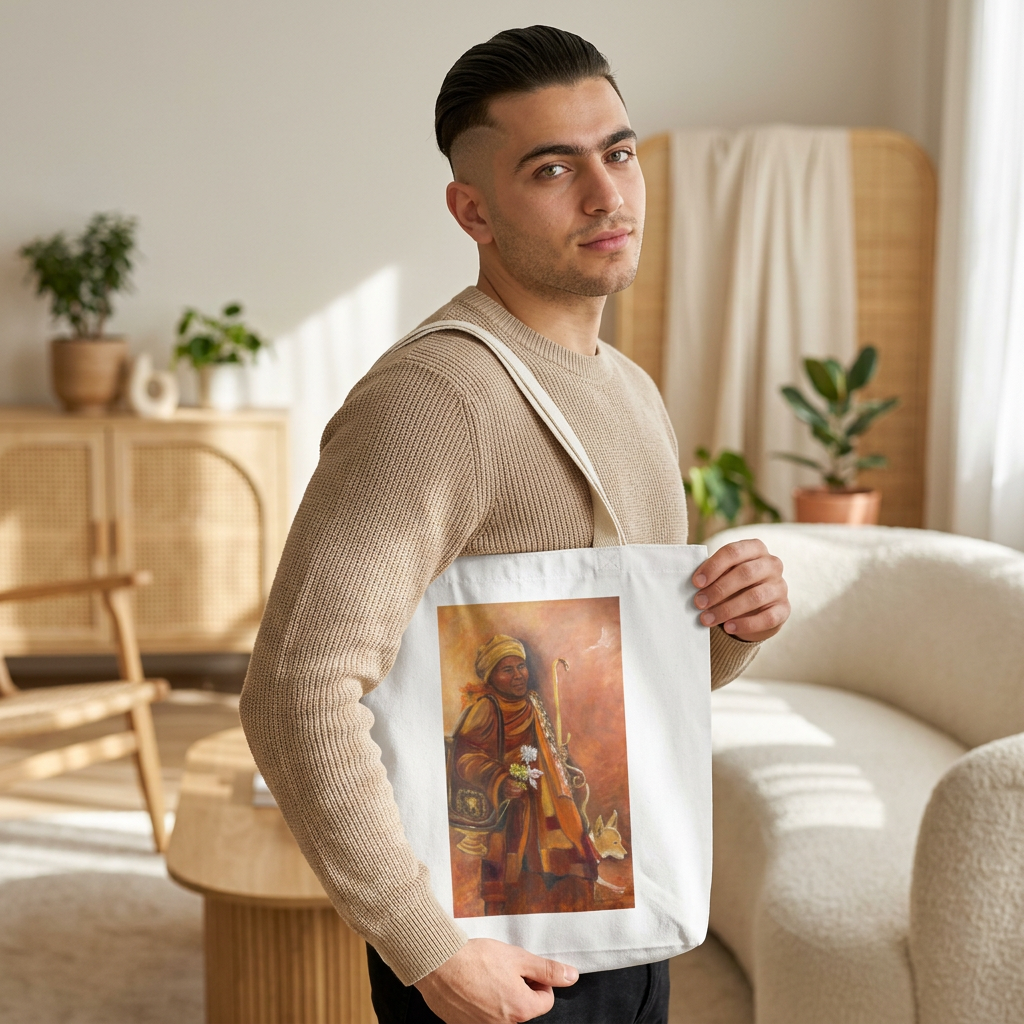 The Monks "Walk for Peace" tote bag
