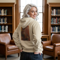 Hooded Sweatshirt design on back Walk for Peace on front