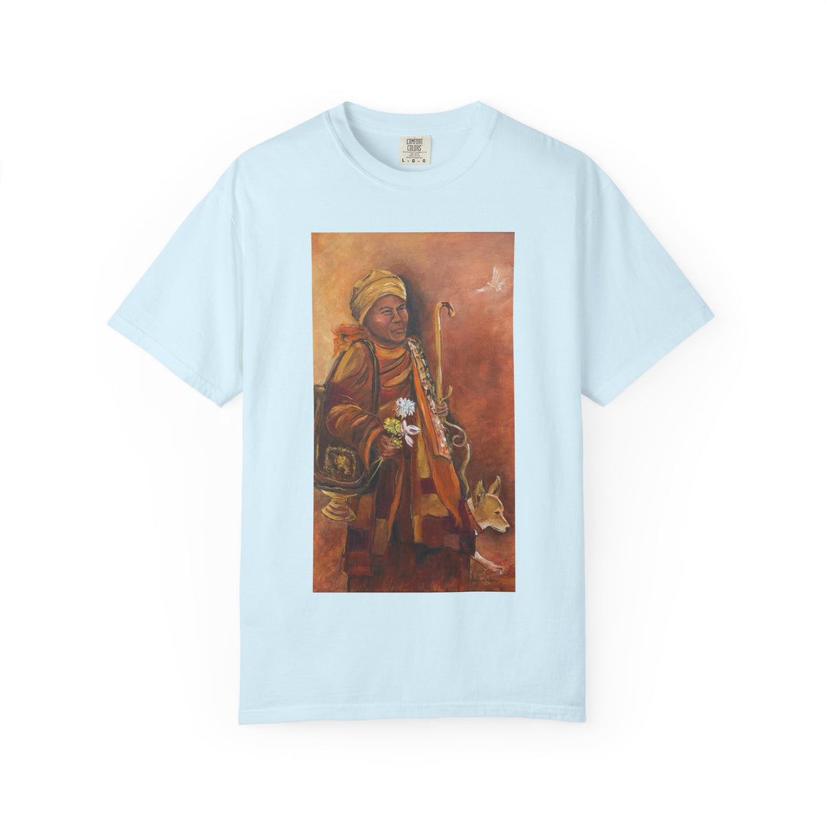 Walk for Peace T-Shirt — Monk Art Graphic Tee