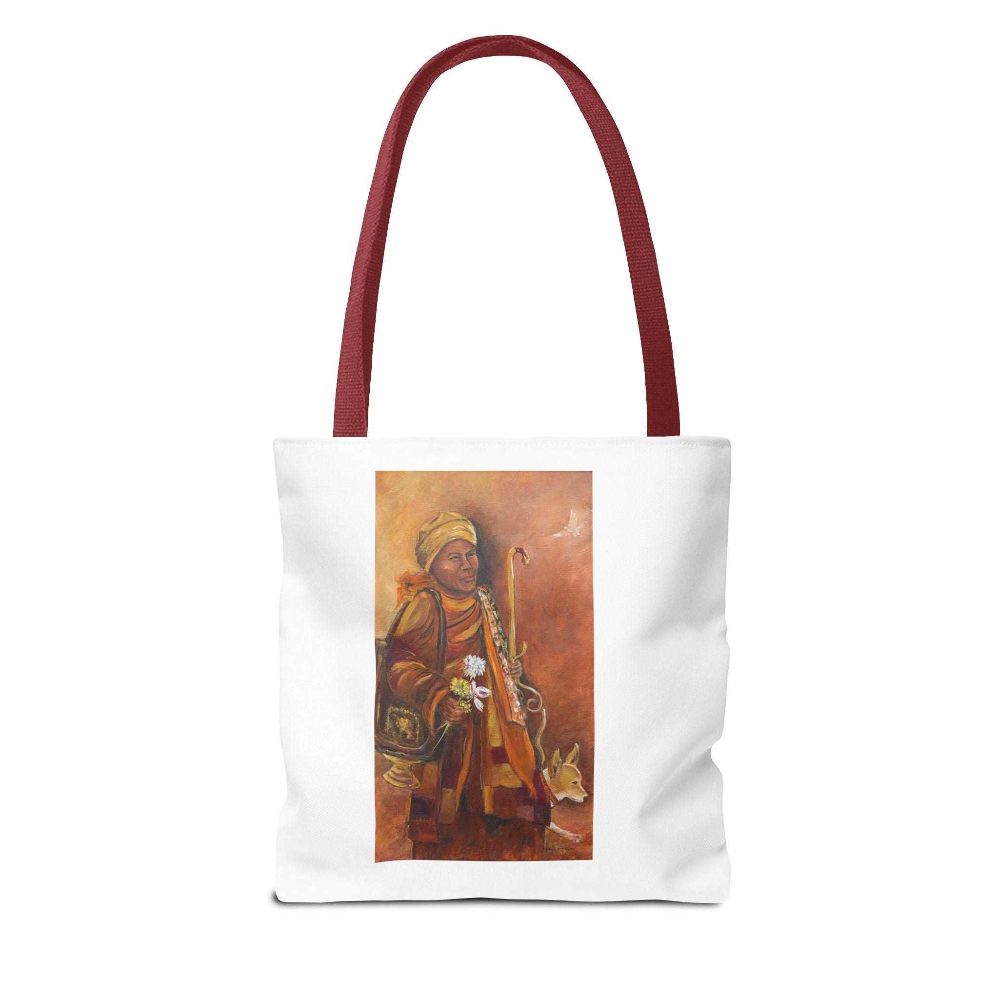 The Monks "Walk for Peace" tote bag
