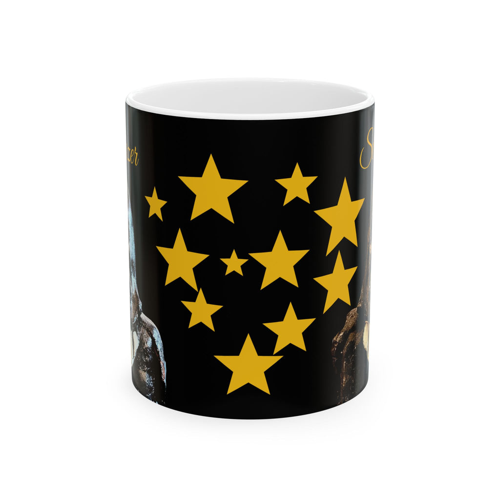 Stargazer Character Ceramic Mug — a clay sculpture by JR 11oz 15oz