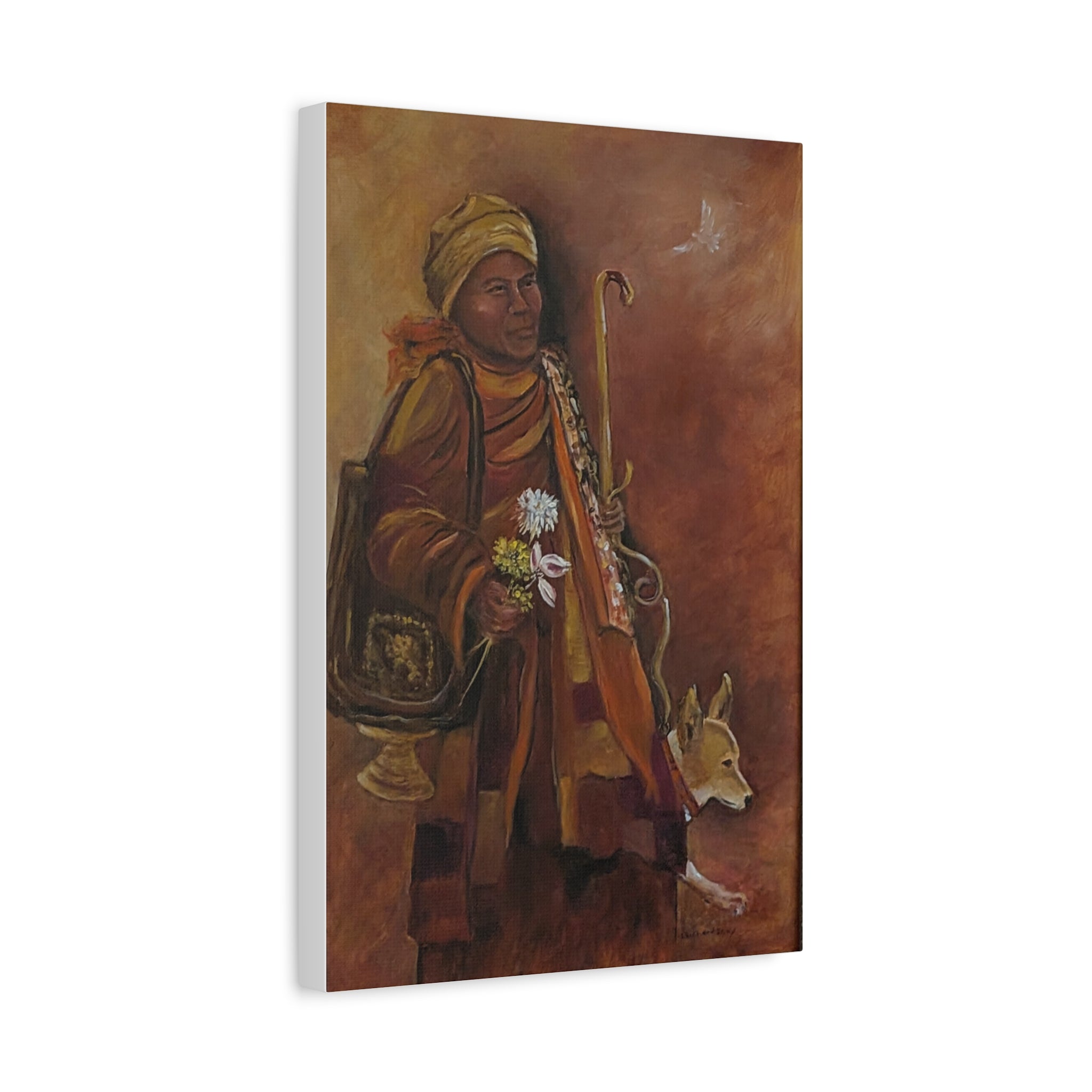 "The Dove" JR original, printed on stretched canvas, 1.25"