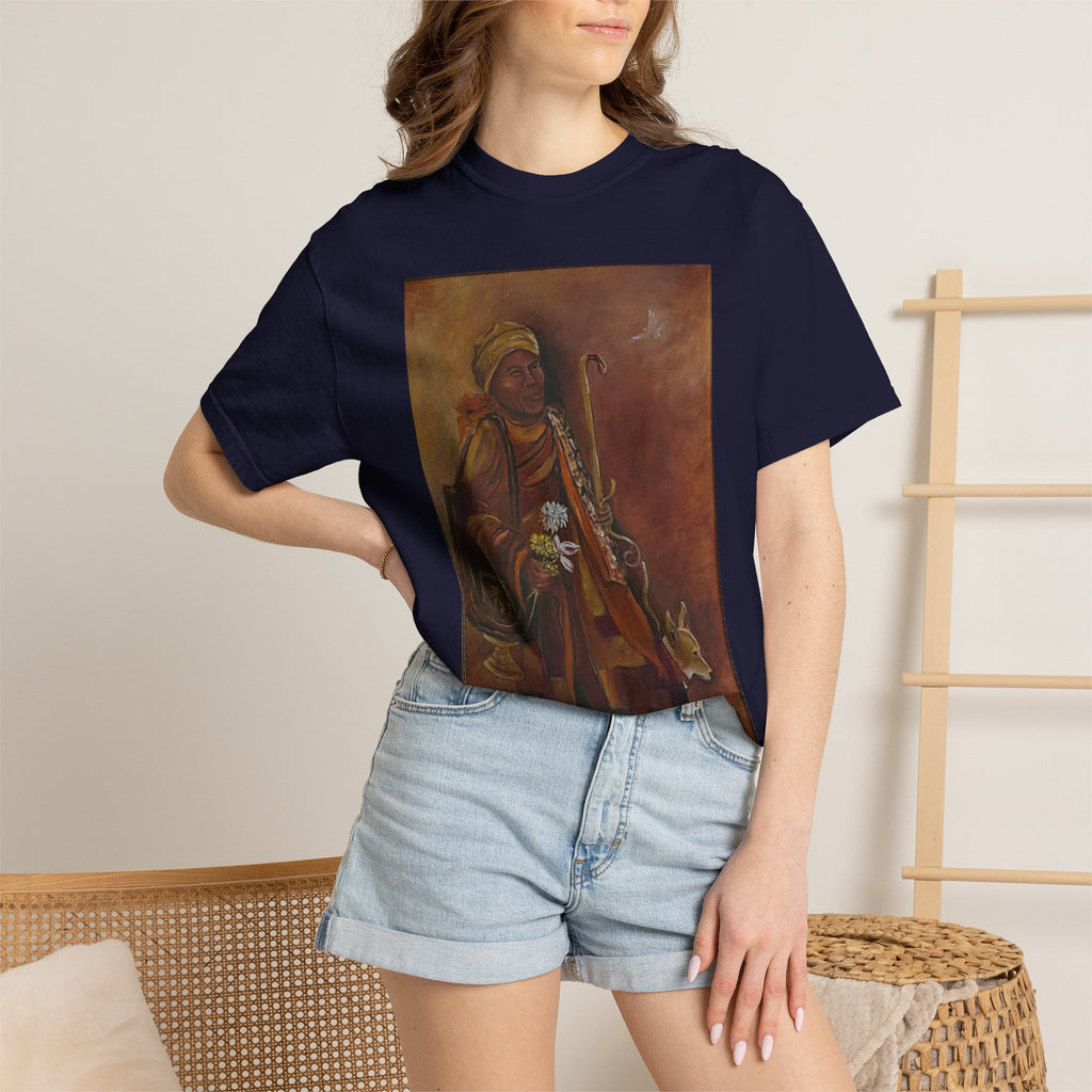Walk for Peace T-Shirt — Monk Art Graphic Tee
