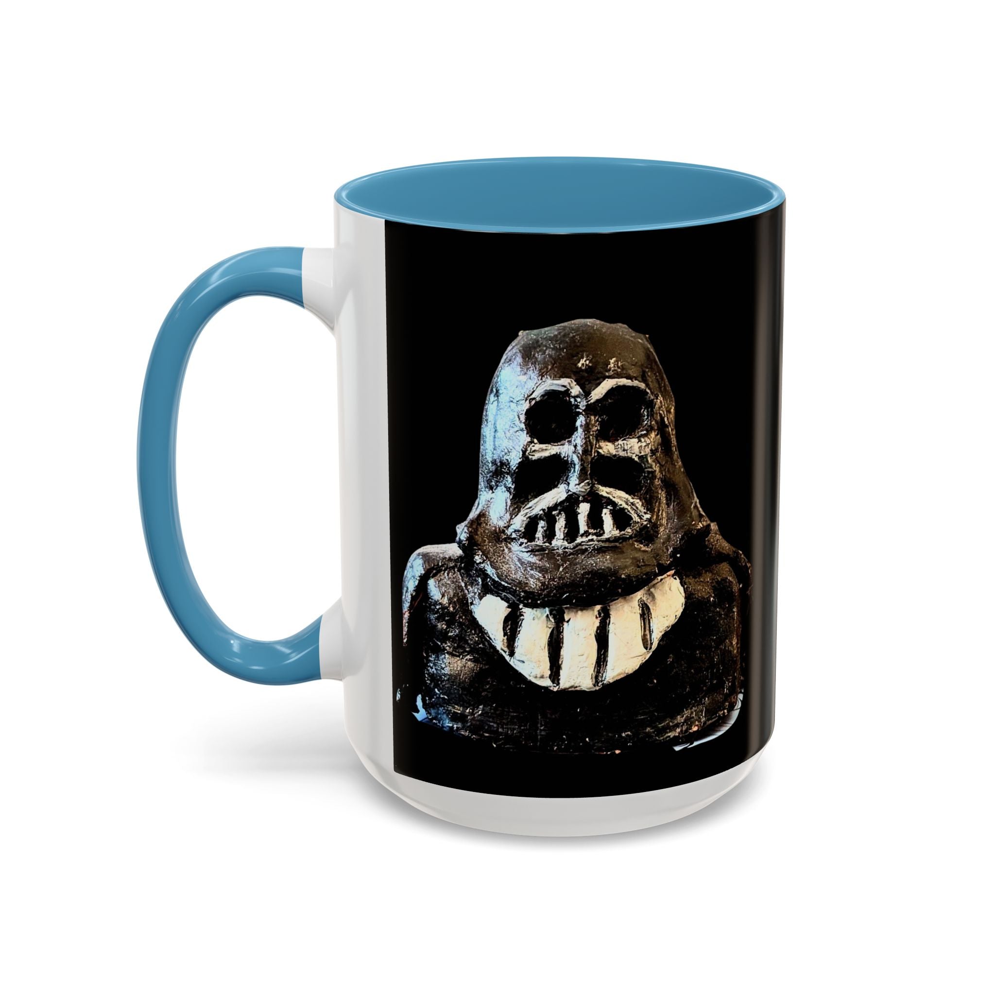 Stargazer Accent Coffee Mug – Black Accent Ceramic Mug (11/15oz)