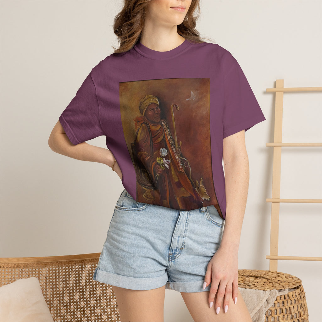 Walk for Peace T-Shirt — Monk Art Graphic Tee