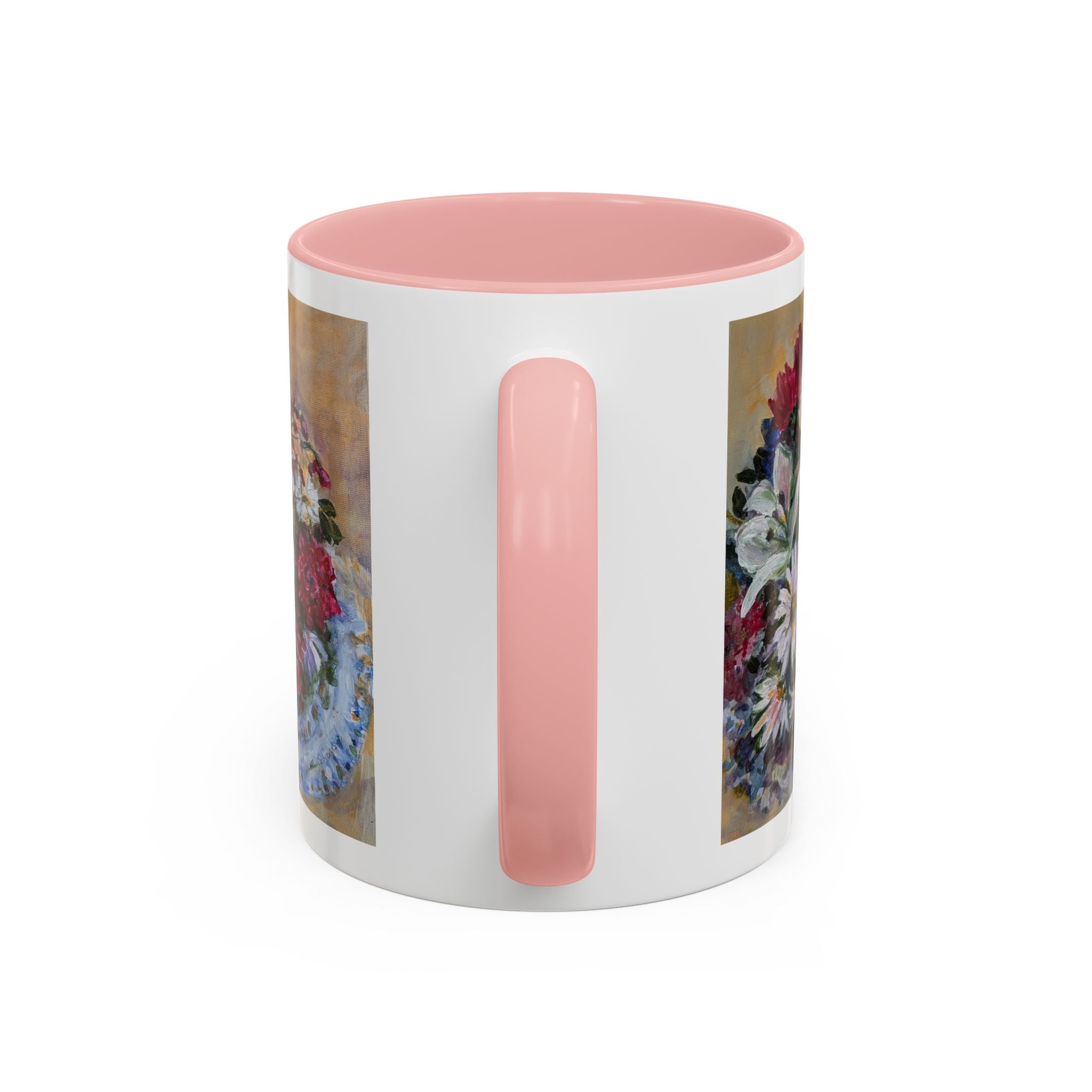 MOM Floral Bouquet Accent Coffee Mug — Chose  Interior 11/15oz