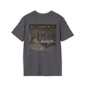 Lethal Injection Table 'I Didn't Do It!' T-Shirt | Minimal Script Logo