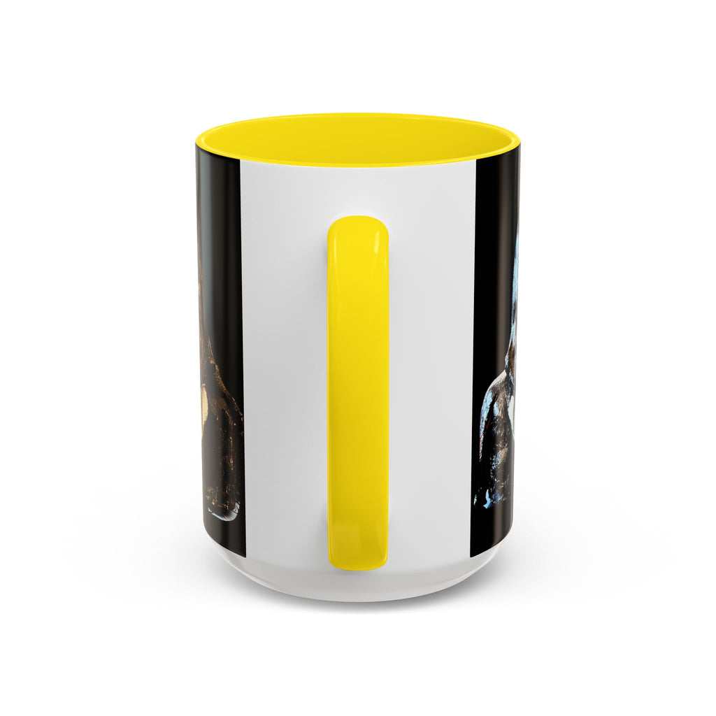 Stargazer Accent Coffee Mug – Black Accent Ceramic Mug (11/15oz)