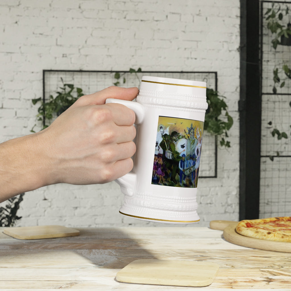 American Parade Beer Stein