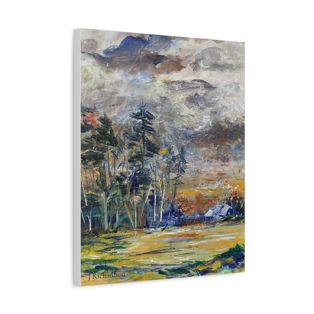 Stormy Landscape Wall Art/ stretched canvas