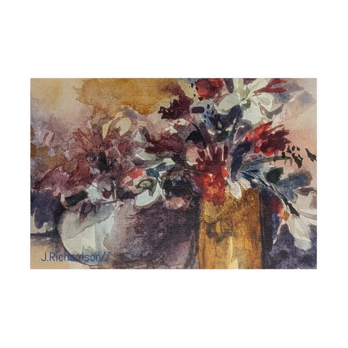 Floral Still Life Jigsaw Puzzle — 520/1014-Piece Floral Puzzle