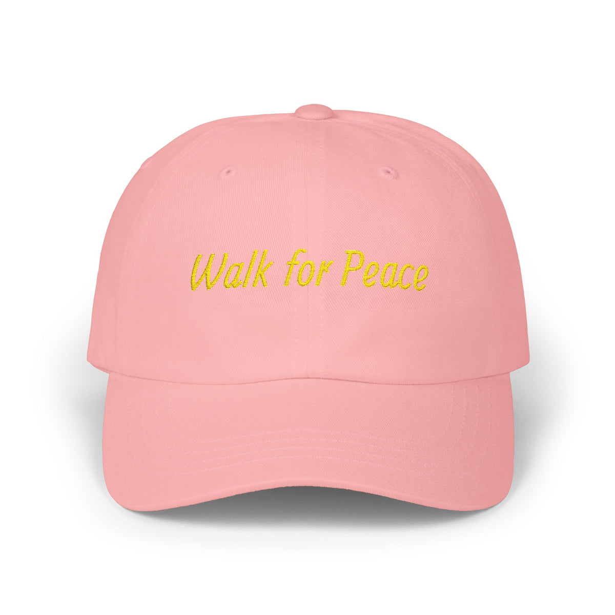 Peace Embroidered cap
