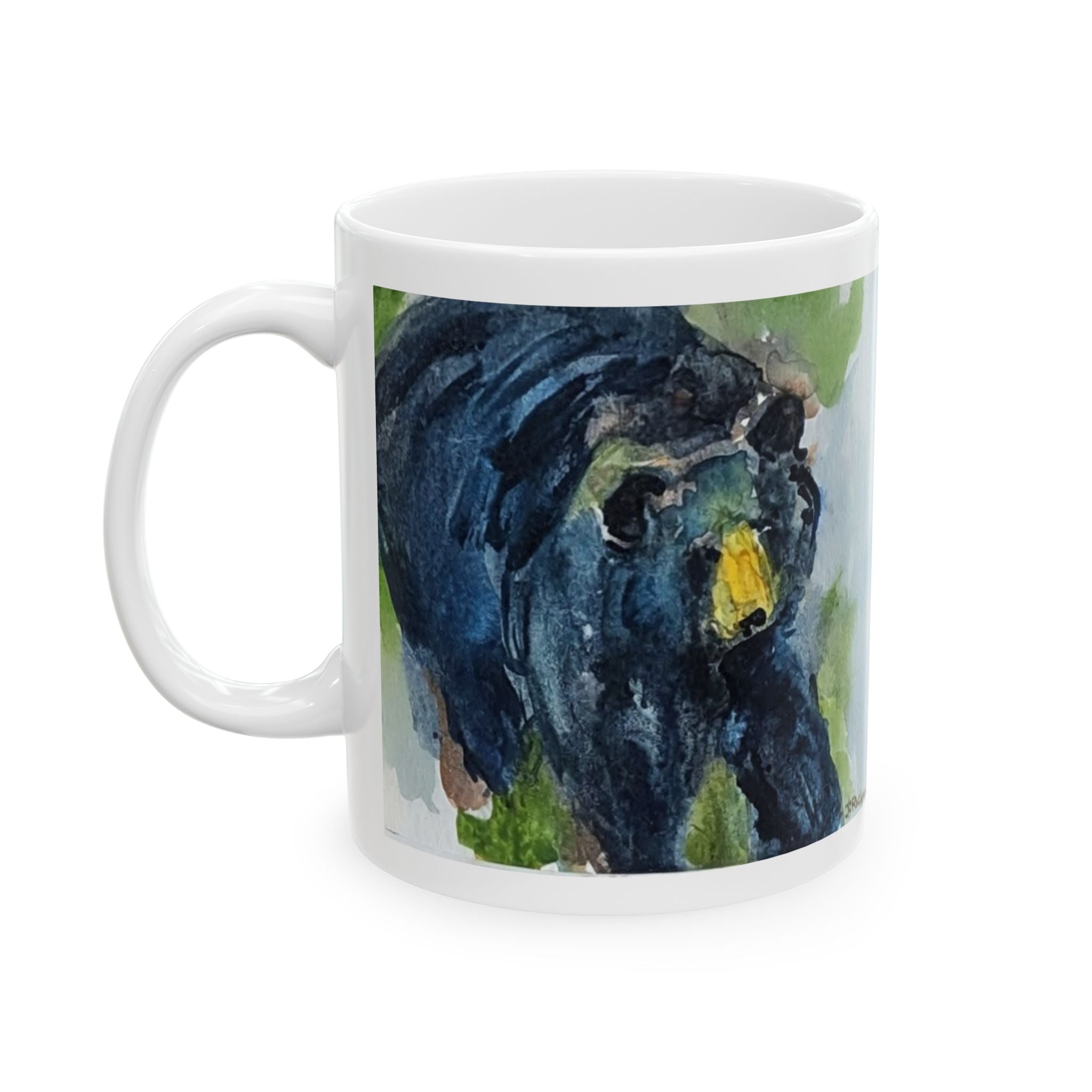 Black bear Ceramic Mug –  (11oz & 15oz)